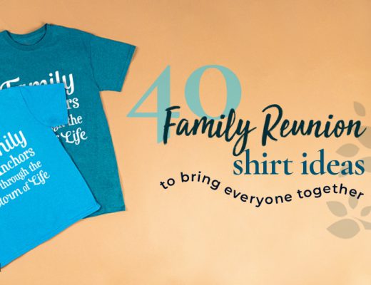 40 family reunion shirt ideas to bring everyone together
