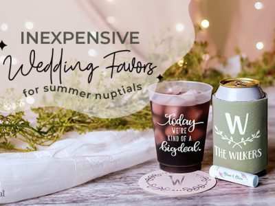 inexpensive wedding favors for summer nuptials