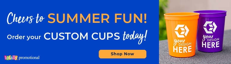 cheers to summer fun! order your custom cups today!