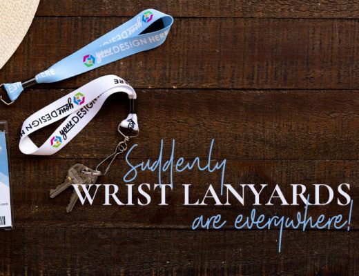 Suddenly wrist lanyards are everywhere!