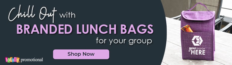 chill out with branded lunch bags for your group