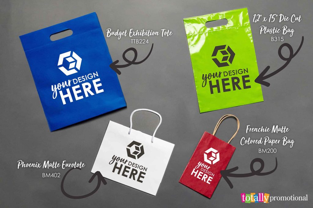 gift and favor bag design graphic