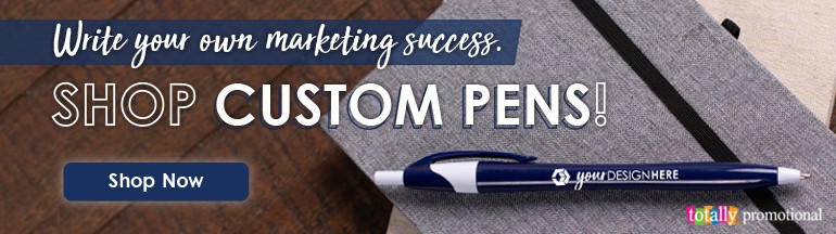 write your own custom marketing success with custom pens