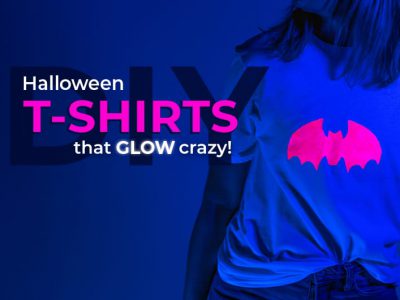 DIY Halloween T-shirts that glow crazy!