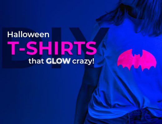 DIY Halloween T-shirts that glow crazy!