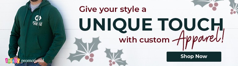 give your style a unique touch with custom apparel