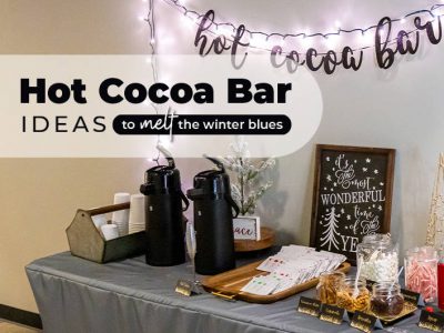 Hot cocoa bar ideas to melt the winter blues