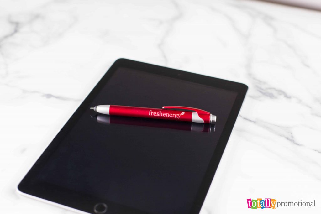 custom stylus pen with a tablet