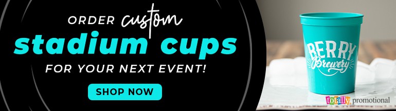order custom stadium cups for your next event