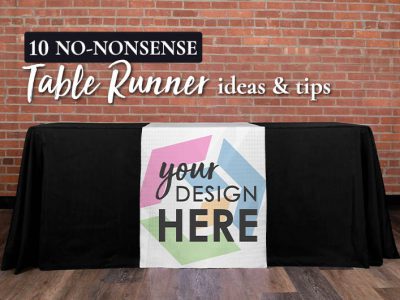 10 no-nonsense table runner ideas and tips