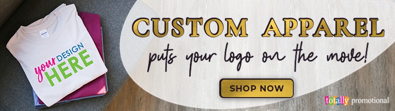 custom apparel puts your logo on the move!