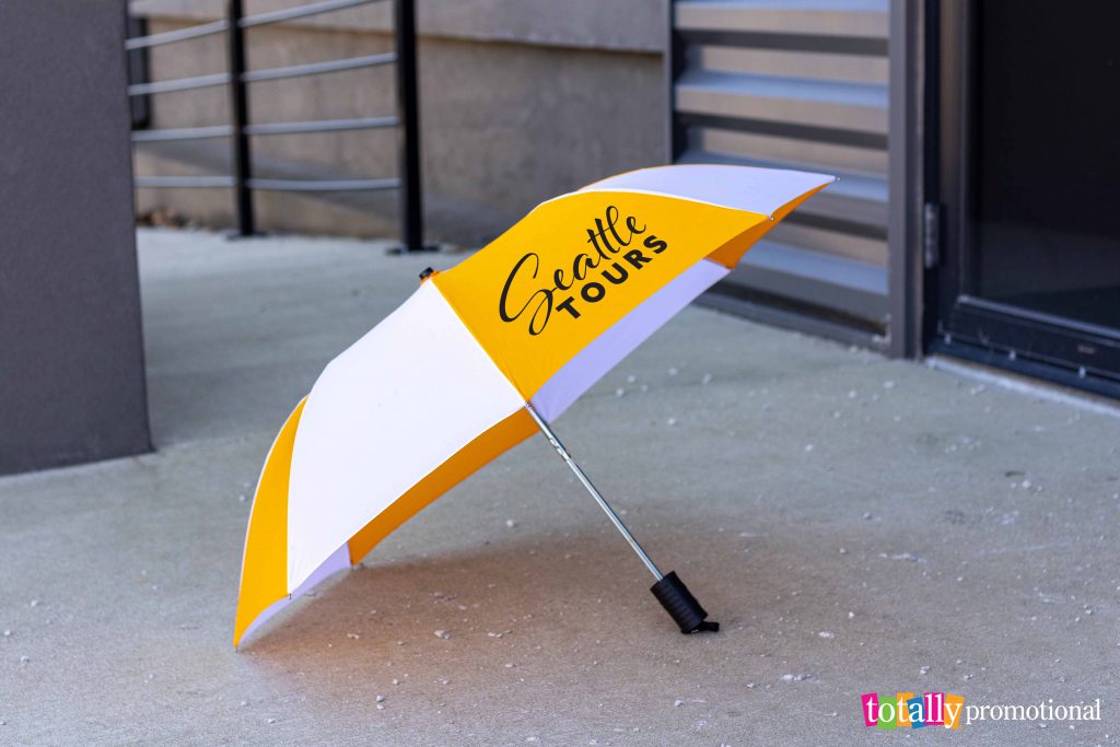 customized umbrella for a business