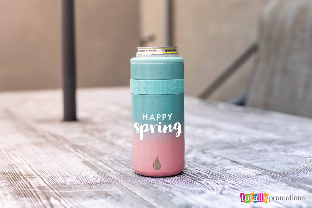 customized slim can coolers for spring