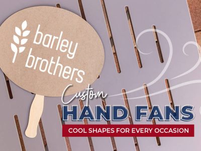 Custom hand fans: Cool shapes for every occasion