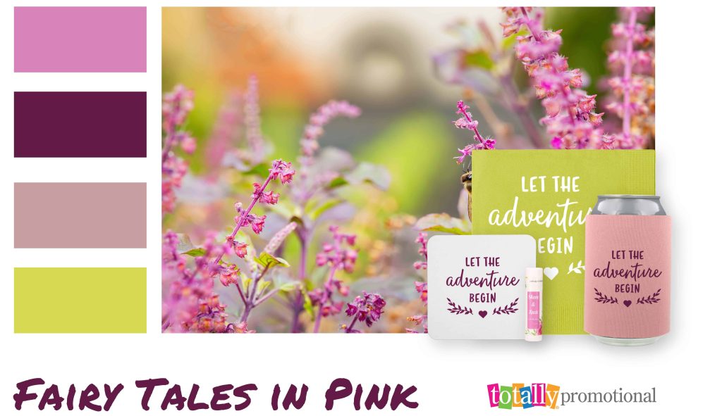 fairy tails in pink color palette theme