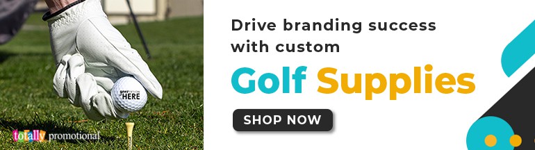 drive branding sucess with custom golf supplies