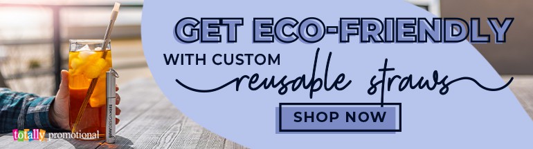 get eco-friendly with custom reusable straws