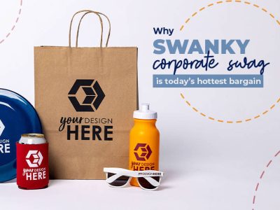 Why swanky corporate swag is today's hottest bargain