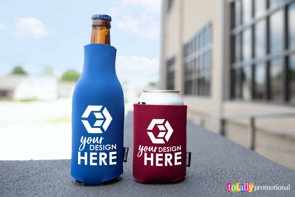 promotional koozies for cans and bottles