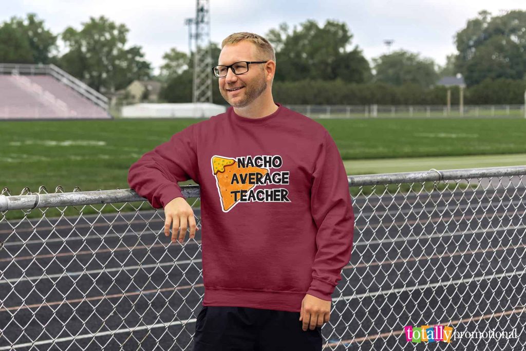custom crewneck sweatshirt for teachers