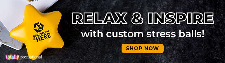 relax and inspire with custom stress balls