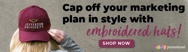 cap off your marketing plan in style with embroidered hats