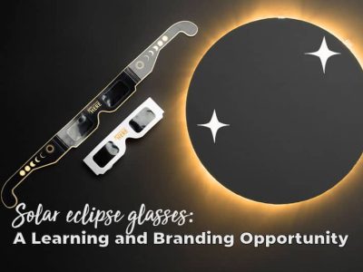 Eclipse glasses: A learning and branding opportunity