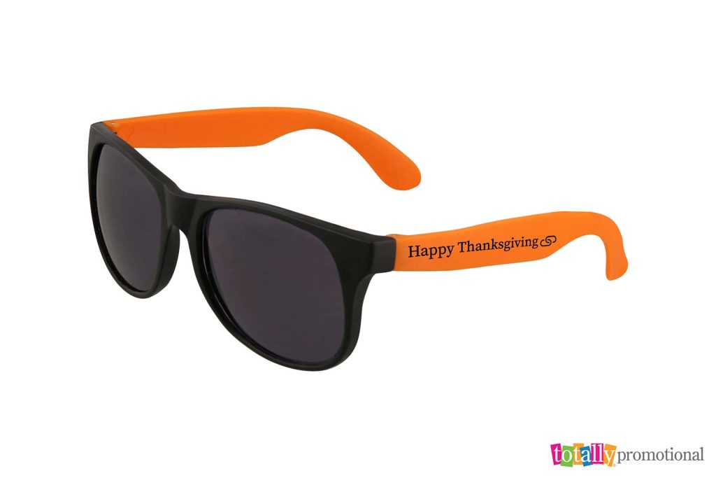 customized sunglasses for thanksgiving party favors