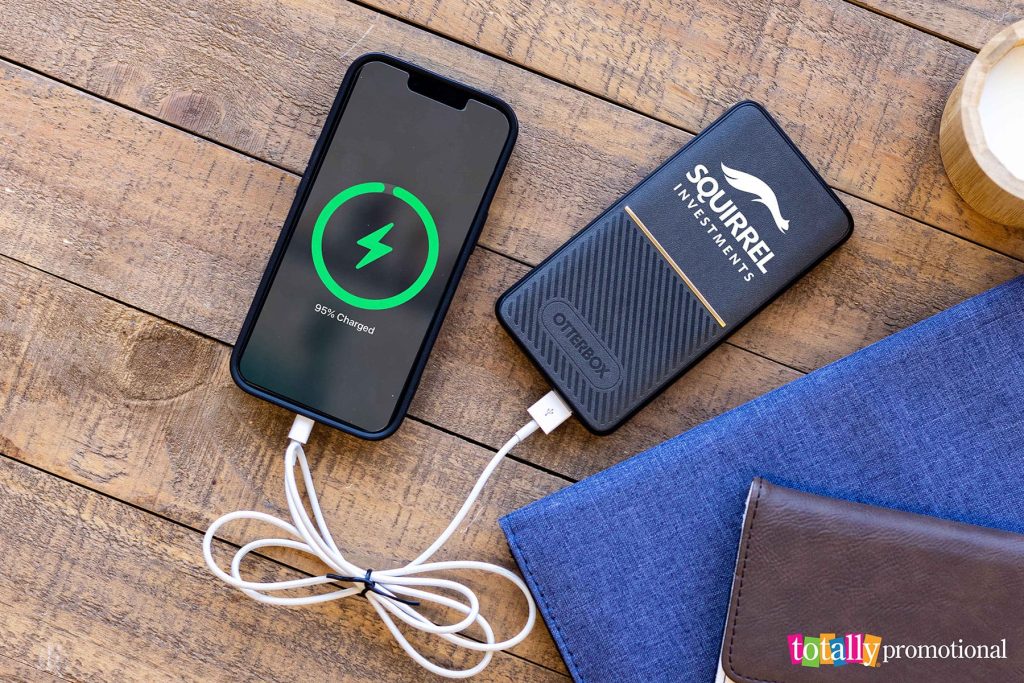 mobile charging power bank with cell phone