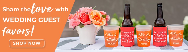 share the love with wedding guest favors