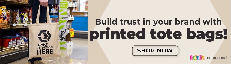 build trust in your brand with printed tote bags
