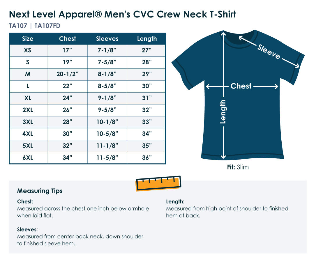 Pretreated Next Level 6210 Unisex CVC T-Shirt – CheaterTee