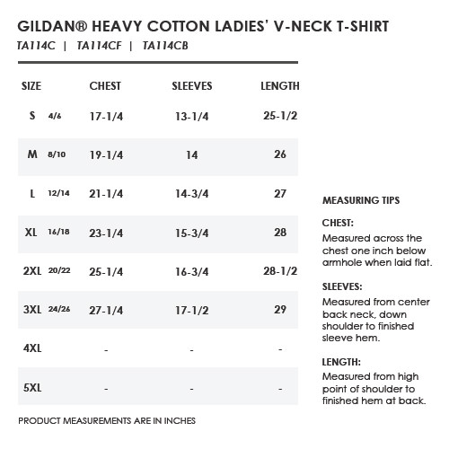 Gildan® V-Neck T-Shirt - Gildan® Heavy Cotton™ 5B00L | Totally Promotional