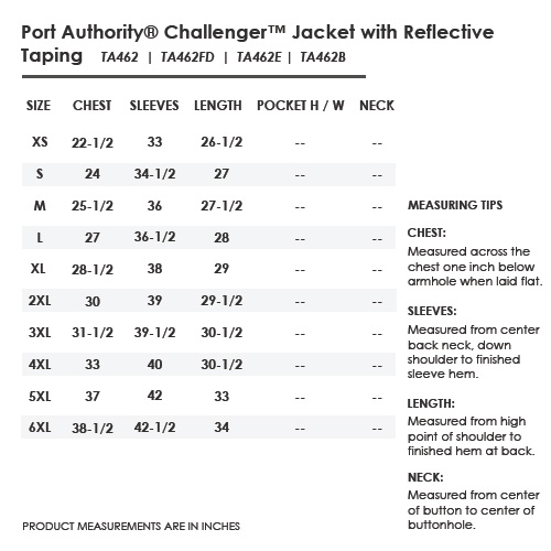 Port Authority® Challenger™ Jacket with Reflective Taping Full Color ...